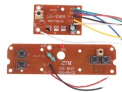 4CH 27MHZ Remote Transmitter & Receiver Board