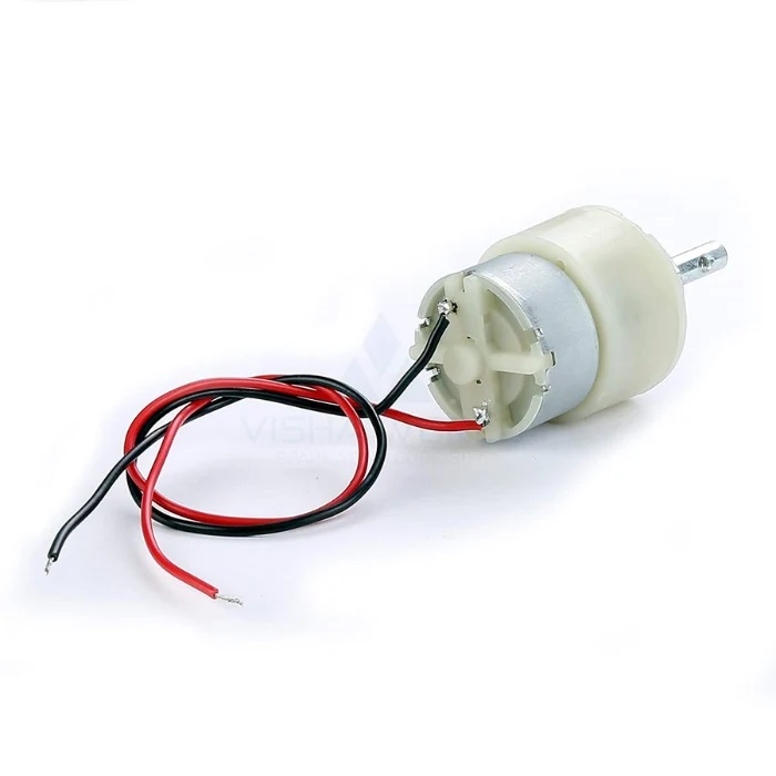 12V 30 RPM Center Shaft DC Gear Motor - Image 2